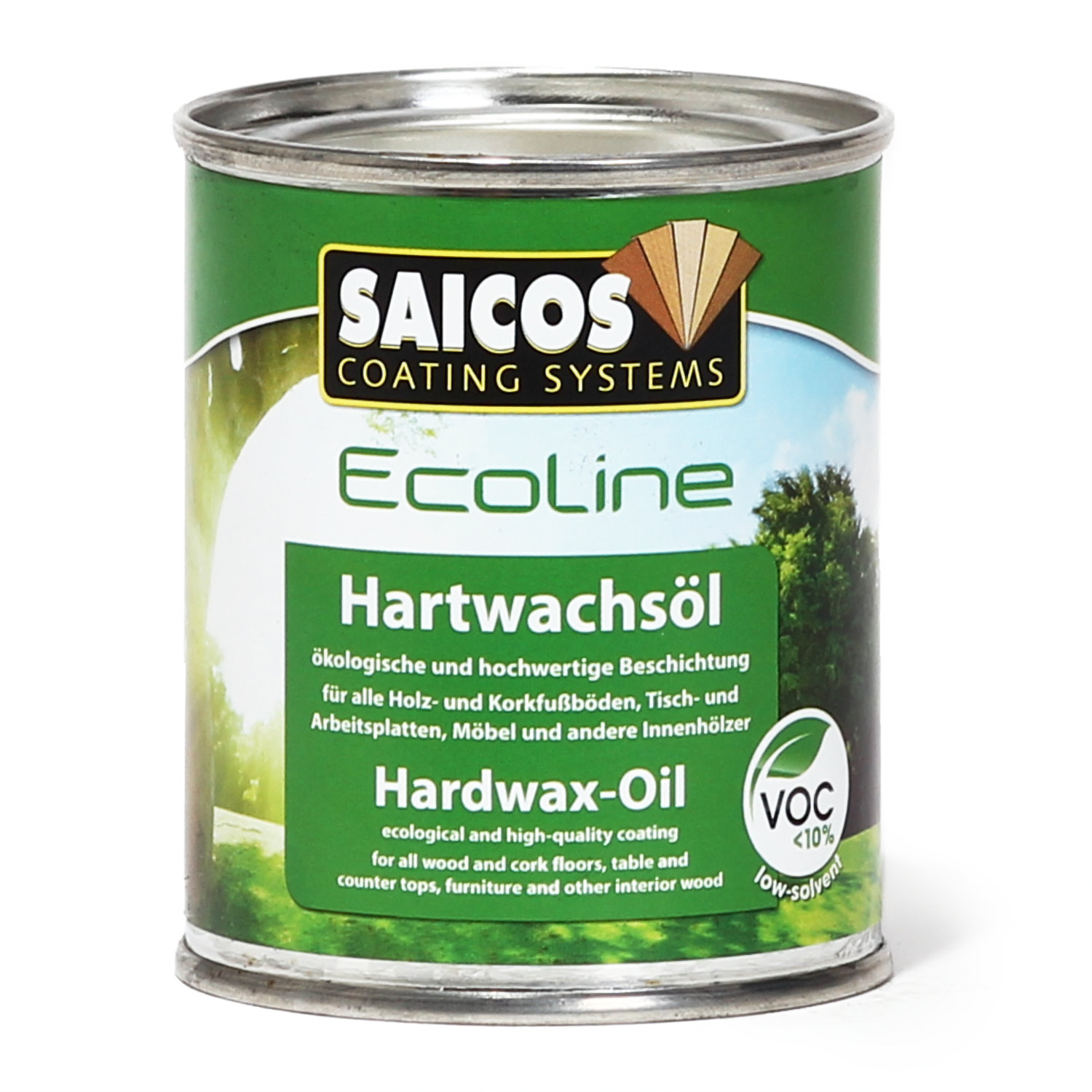 SAICOS Ecoline Hartwachsöl seidenmatt farblos