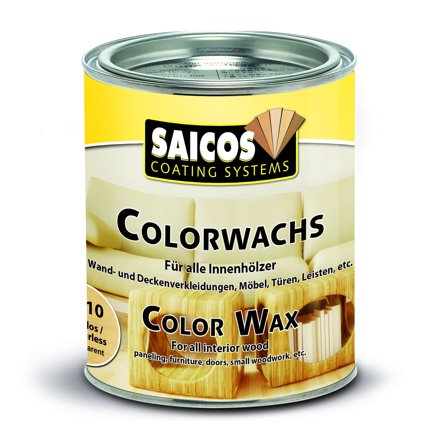 SAICOS Colorwachs Farblos transparent