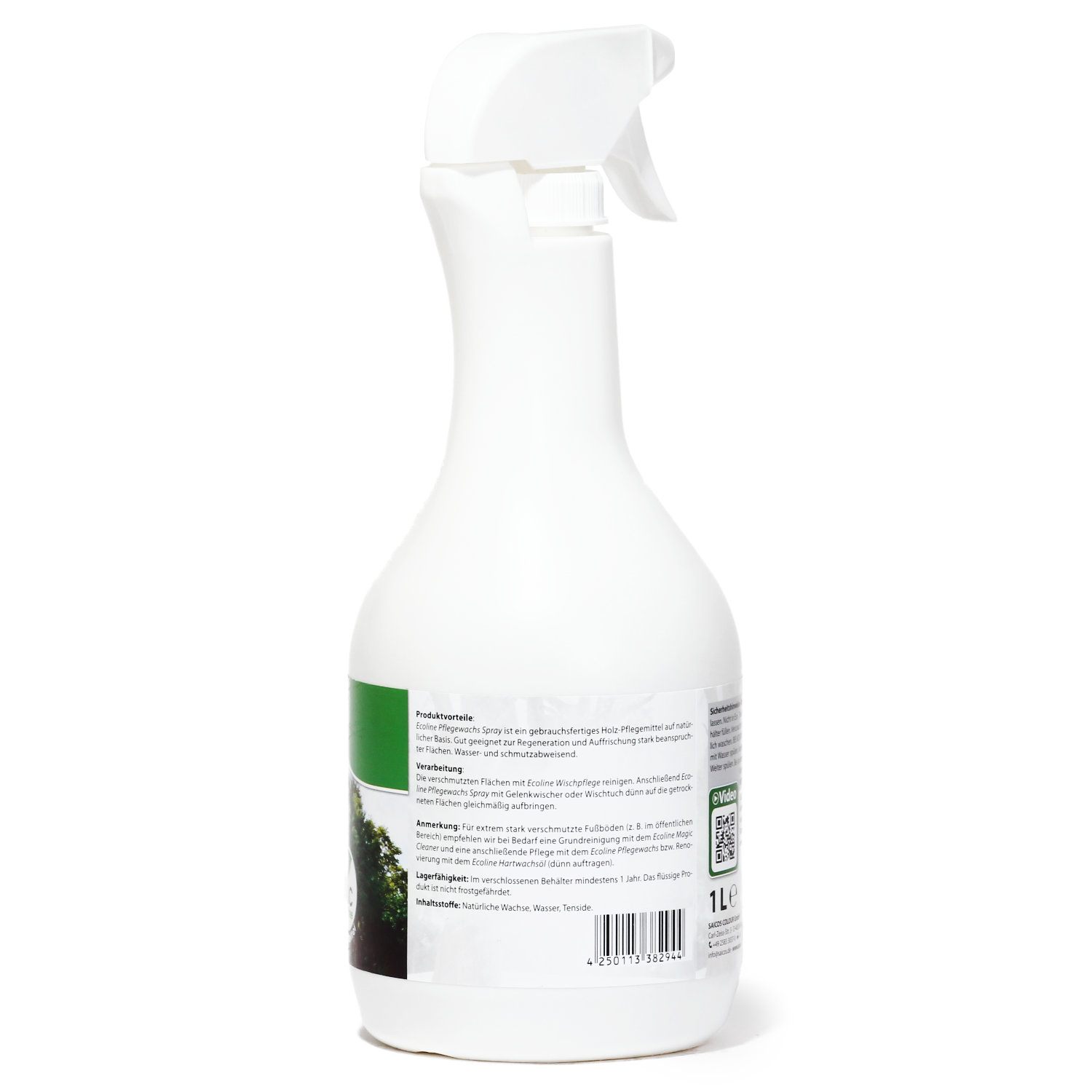 SAICOS Ecoline Pflegewachs Spray farblos