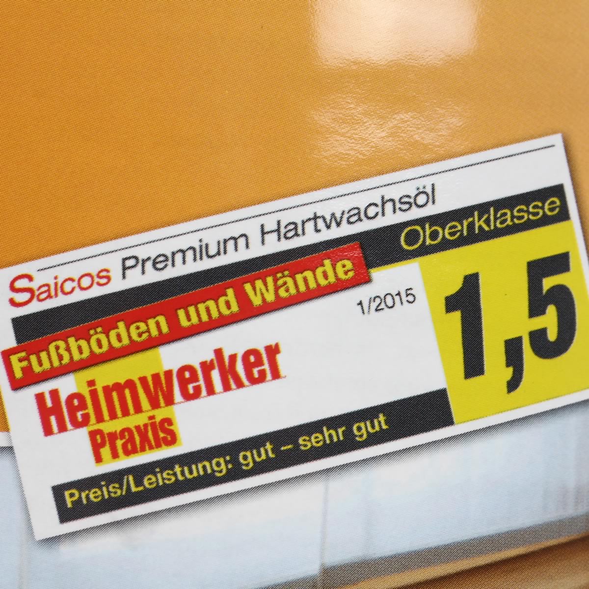 SAICOS Premium Hartwachsöl Silbergrau transparent matt