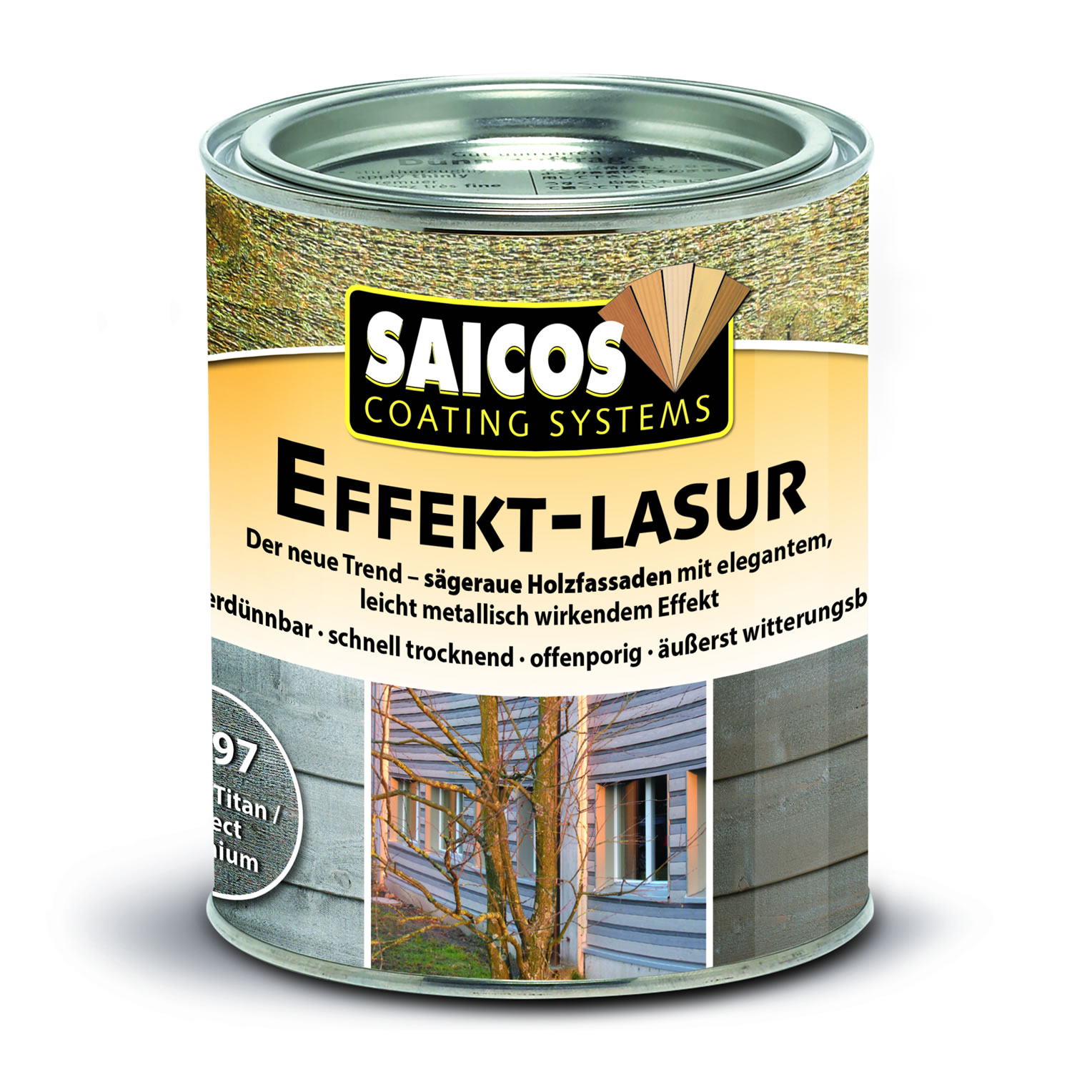 SAICOS Effektlasur Effekt-Titan transparent