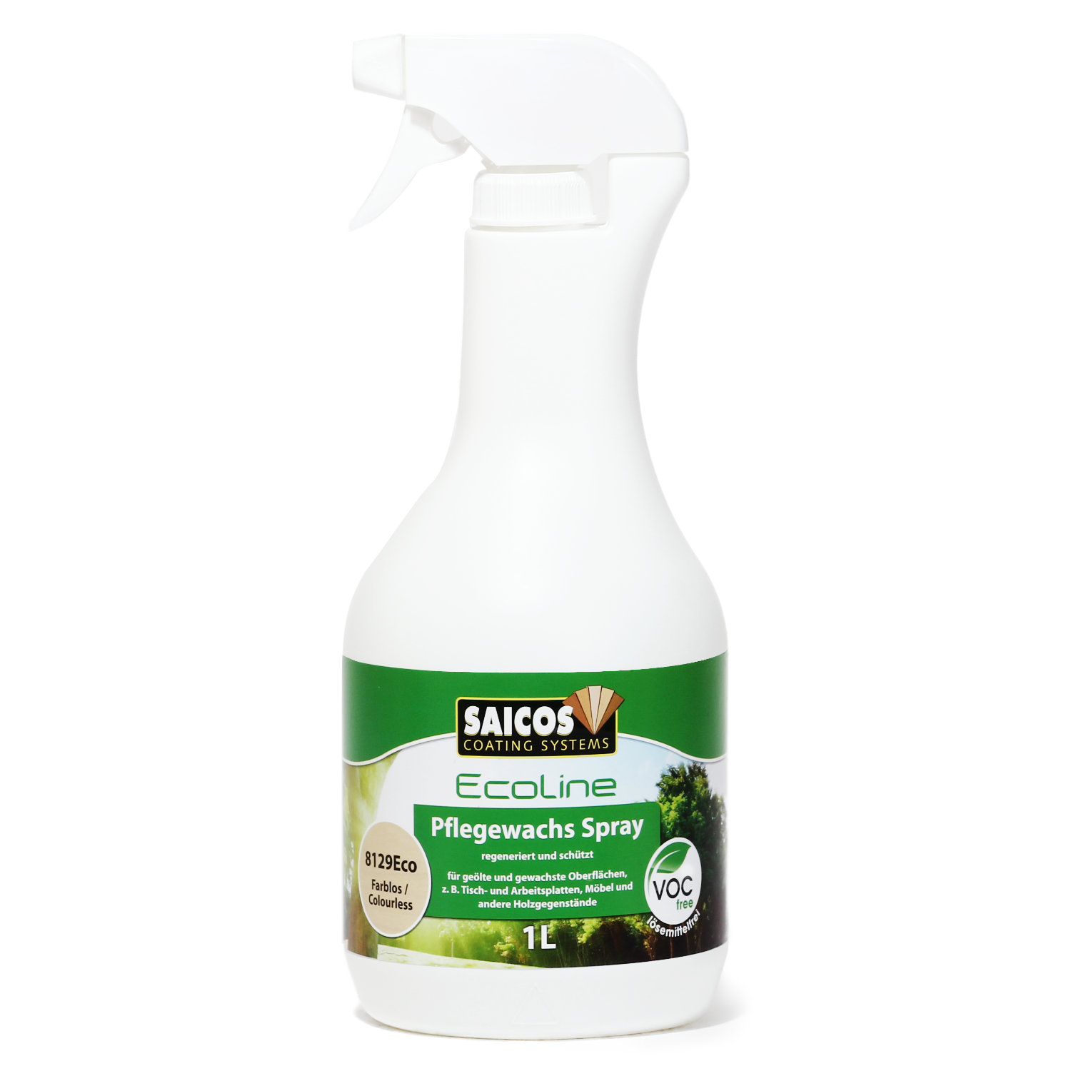 SAICOS Ecoline Pflegewachs Spray farblos