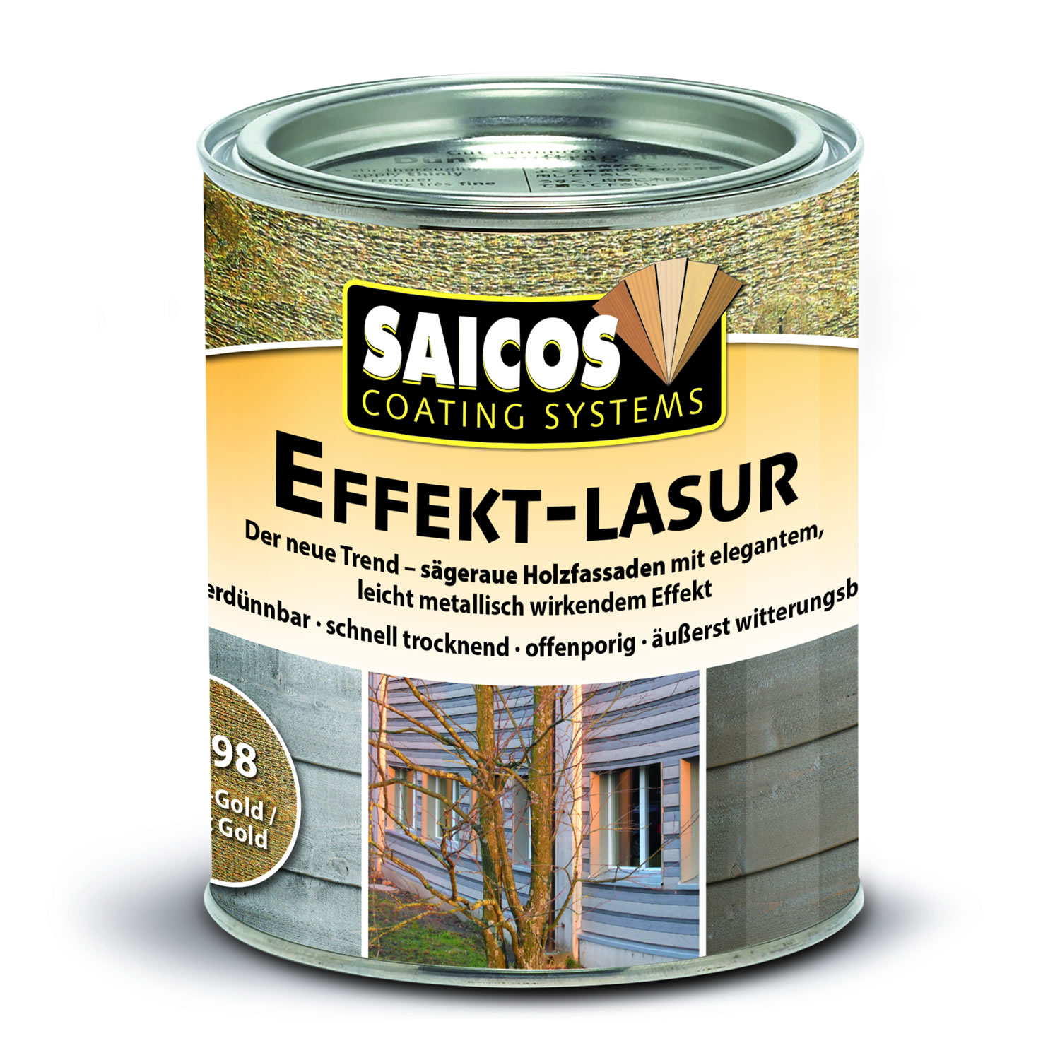SAICOS Effektlasur Effekt-Gold transparent