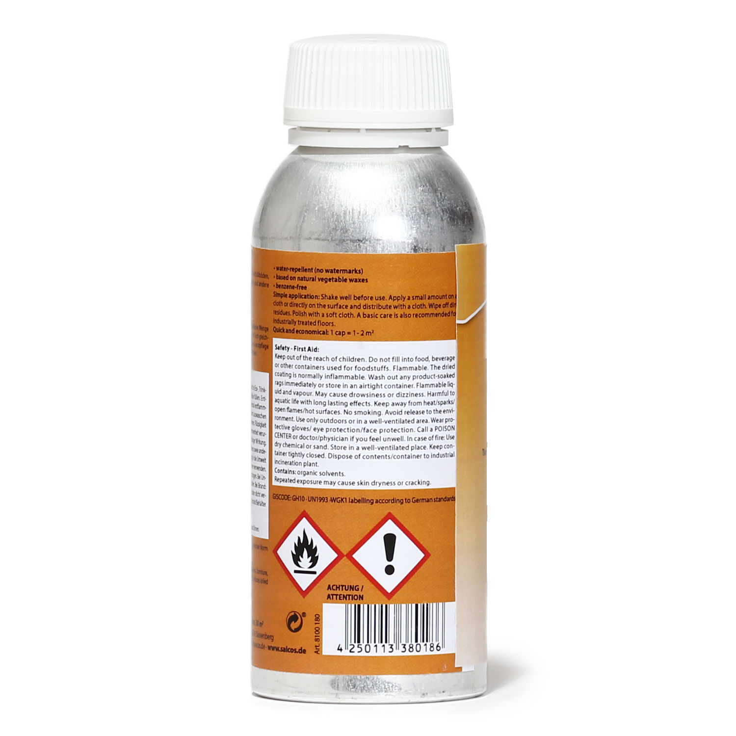 SAICOS Pflegewachs farblos