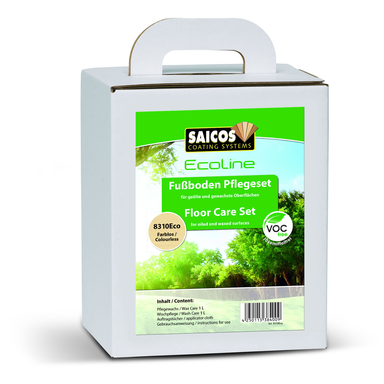 SAICOS Ecoline Fußboden Pflegeset