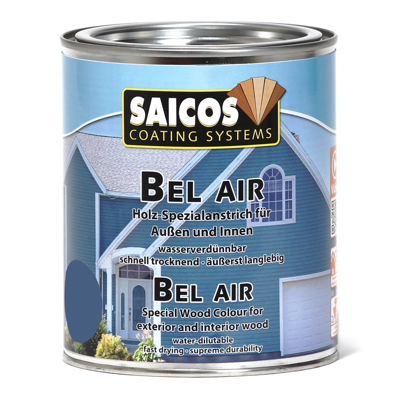 SAICOS Bel Air Tannengrün deckend