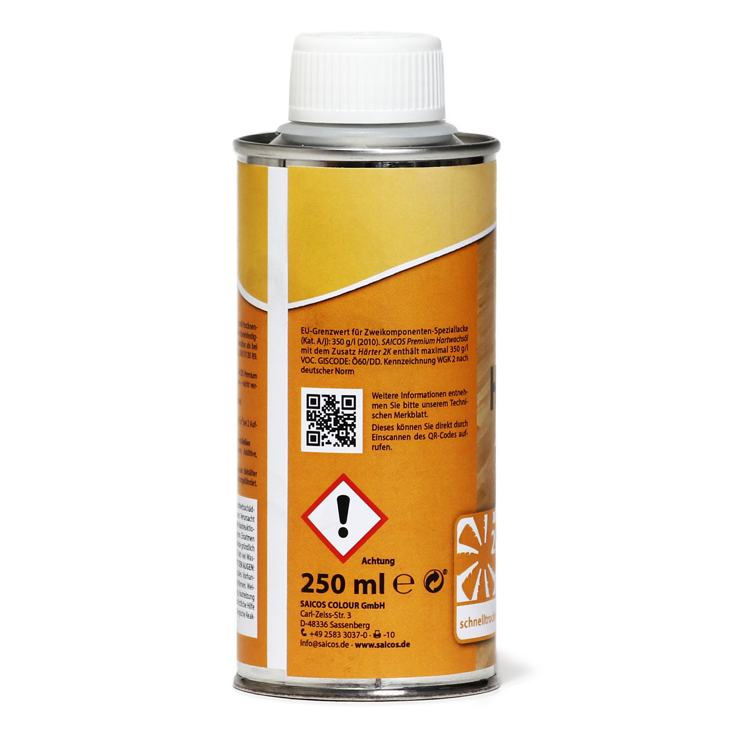 SAICOS Premium Zusatz Härter 2K Farblos für Premium Hartwachsöl