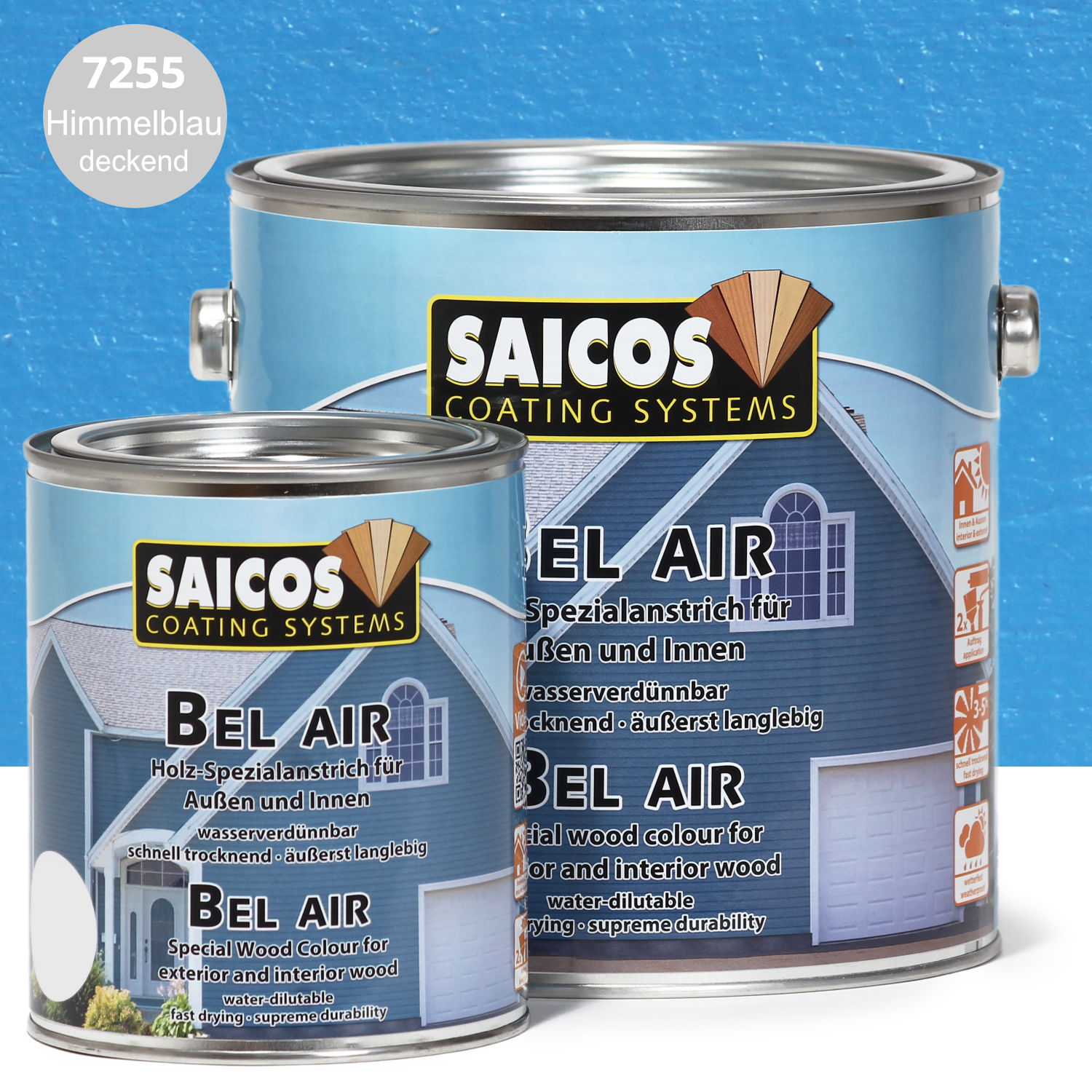 SAICOS Bel Air Himmelblau deckend