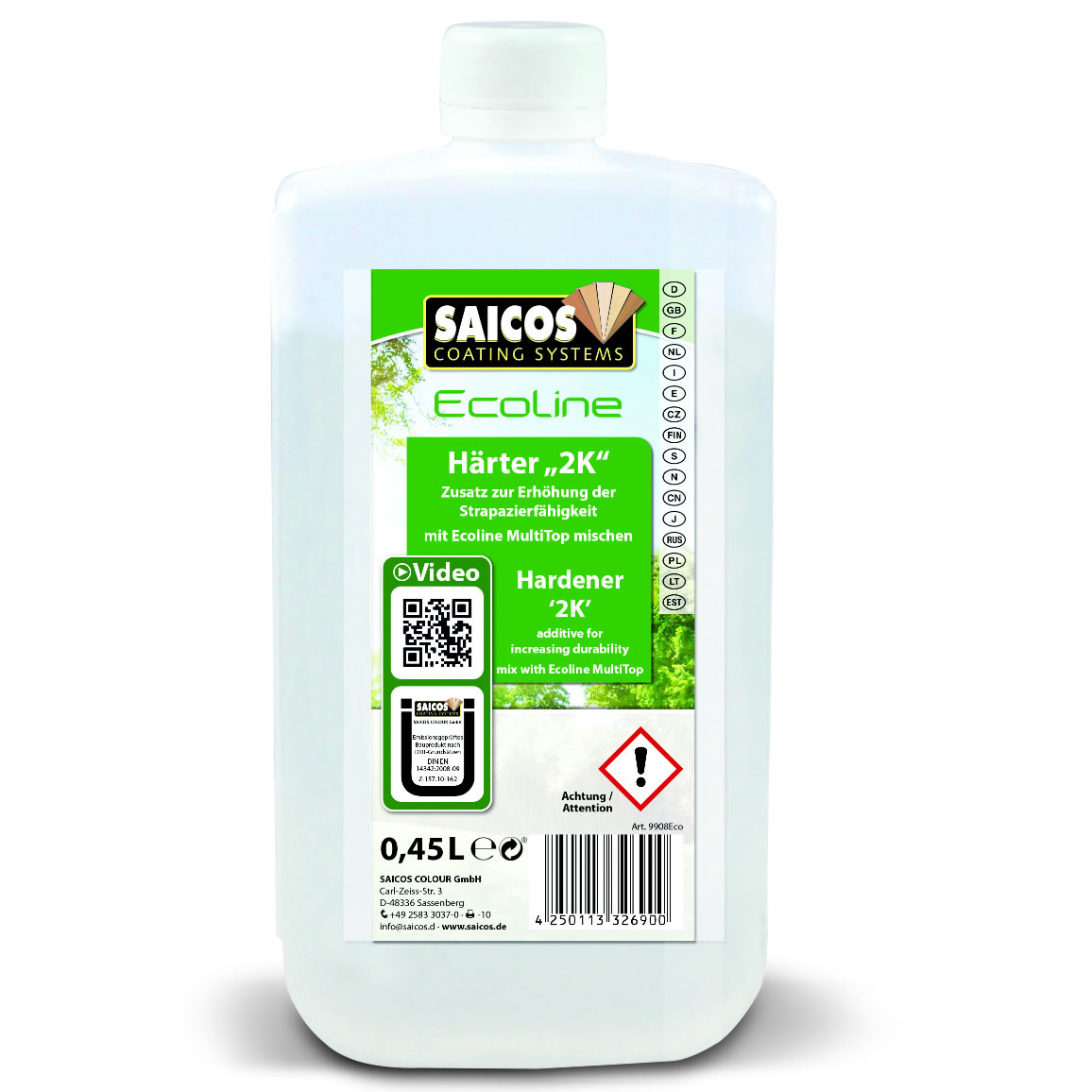 SAICOS Ecoline Multi Top Zusatz Härter 2K