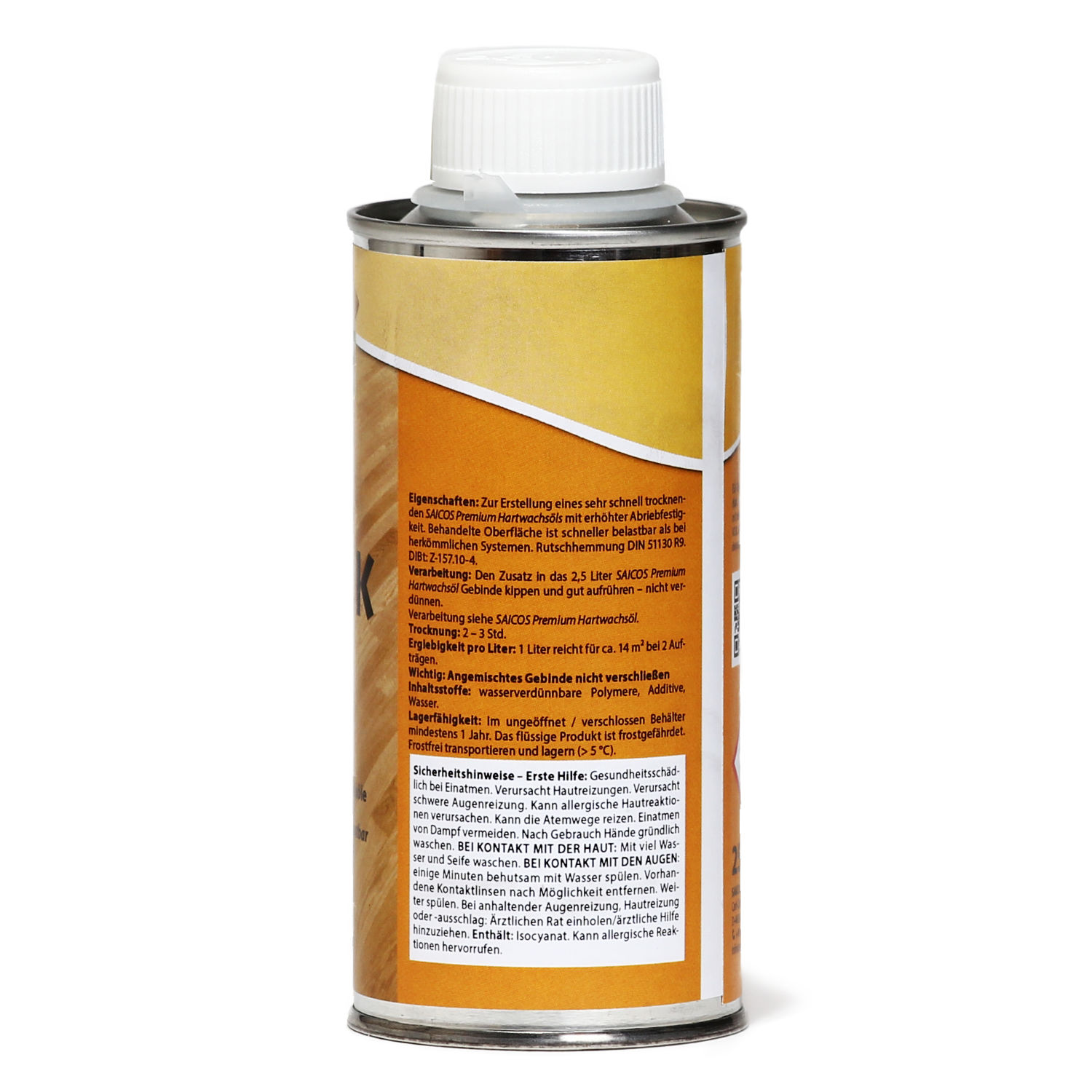 SAICOS Premium Zusatz Härter 2K Farblos für Premium Hartwachsöl