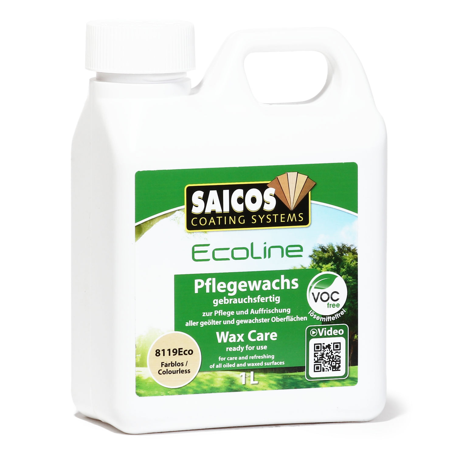 SAICOS Ecoline Pflegewachs farblos