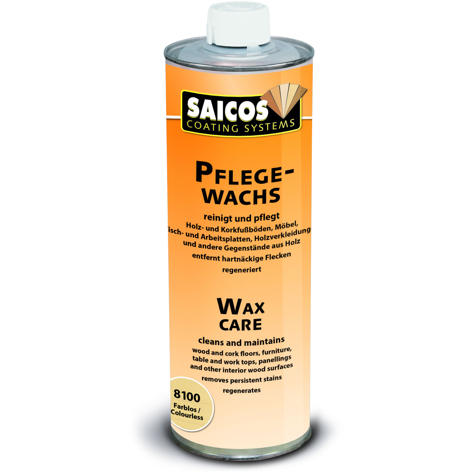 SAICOS Pflegewachs farblos