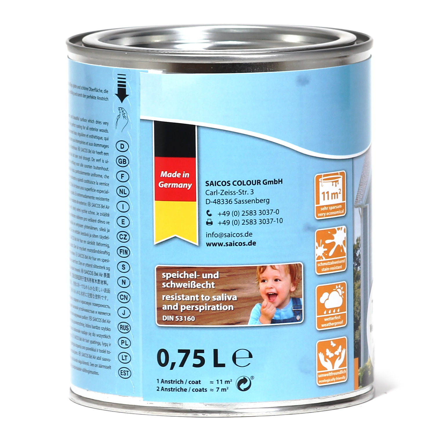 SAICOS Bel Air Tannengrün deckend