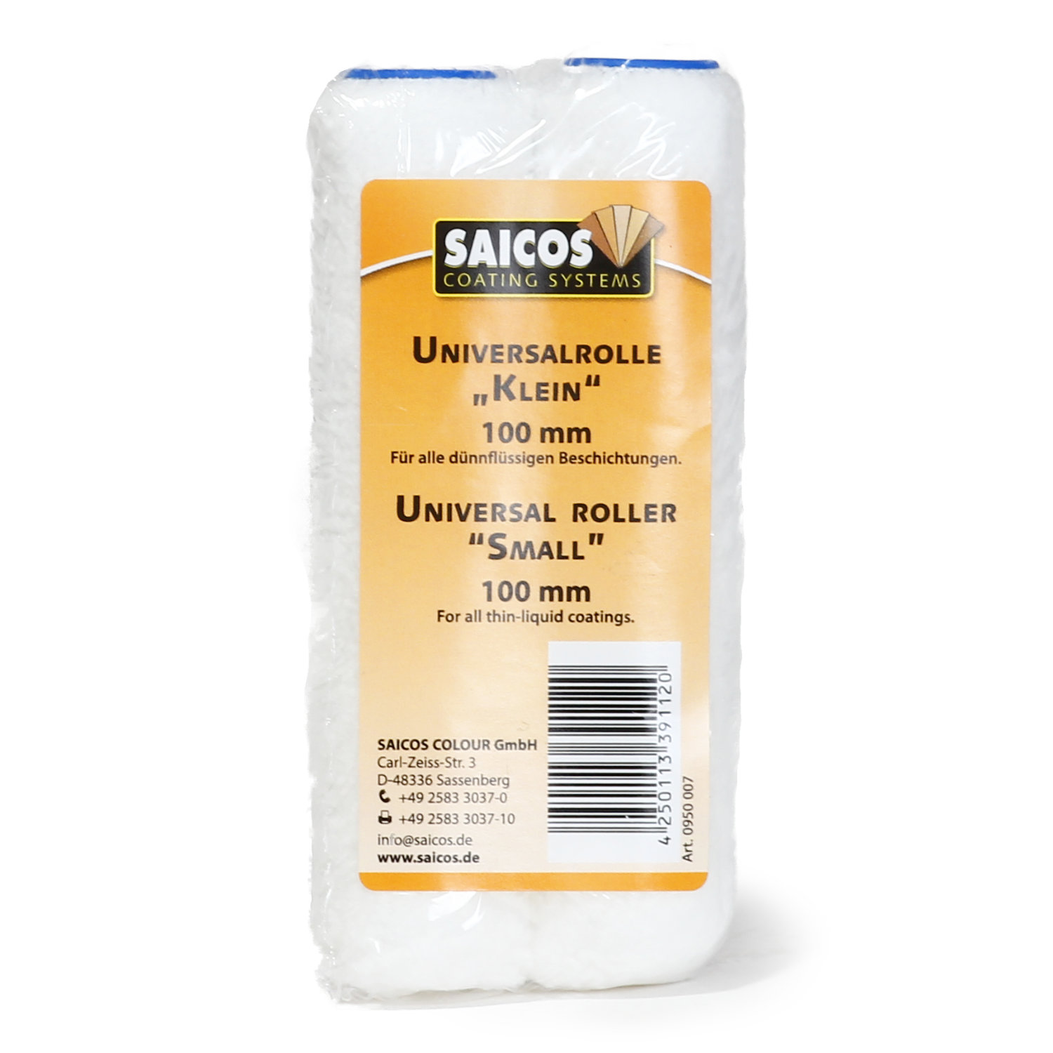 SAICOS Universalrolle "Klein", 2 Stück / Packung