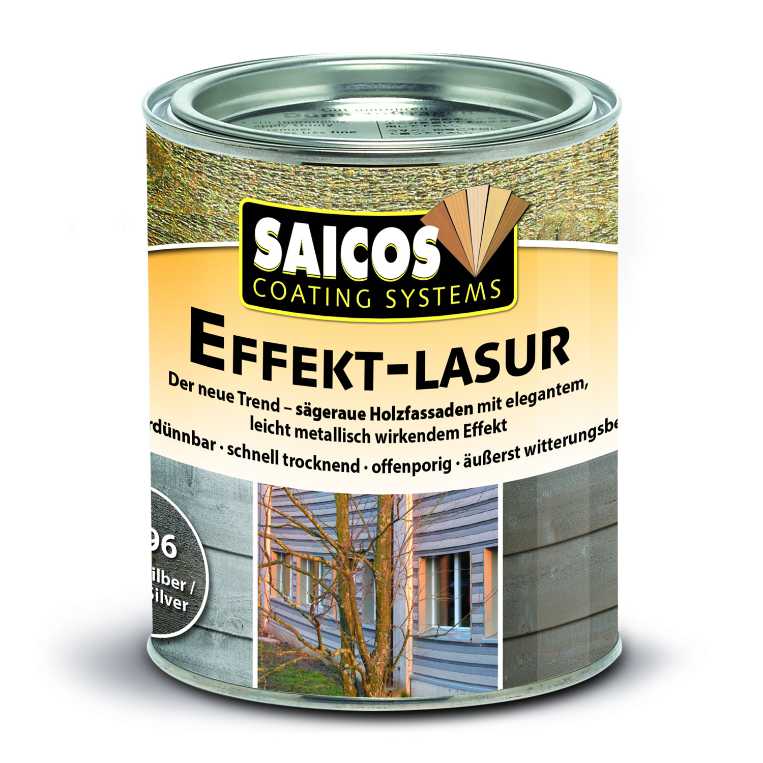 SAICOS Effektlasur Effekt-Silber transparent